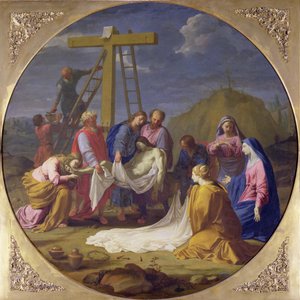 Descente de croix, vers 1651 - Eustache Le Sueur